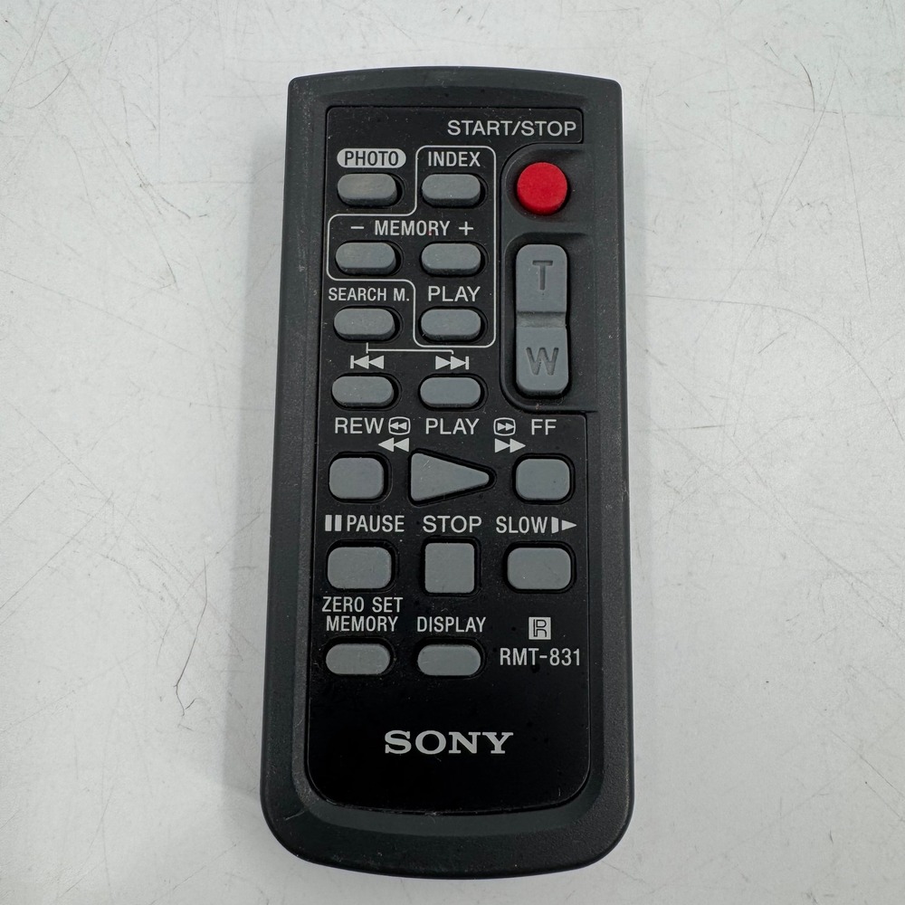 Sony RMT-831 Remote Control Tested DVD‎ Player Recorder OEM Genuine